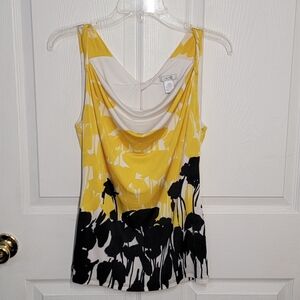 Cache Vintage Sleeveless Lined Top